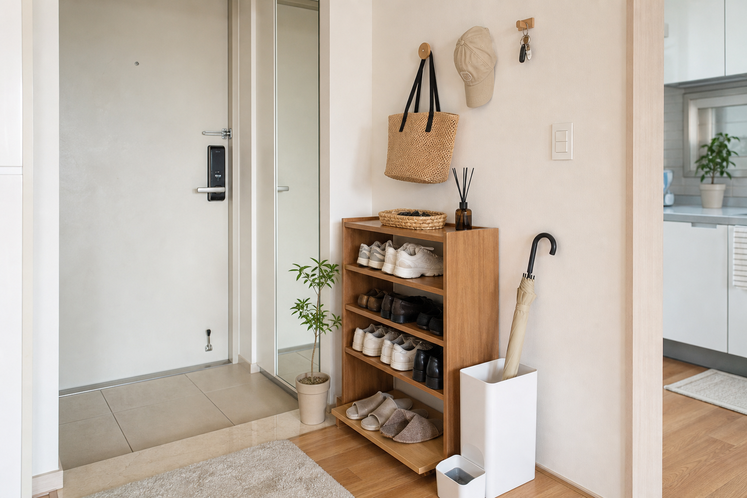 Korean Apartment Organization: Small-Space Storage Ideas That Work practical example