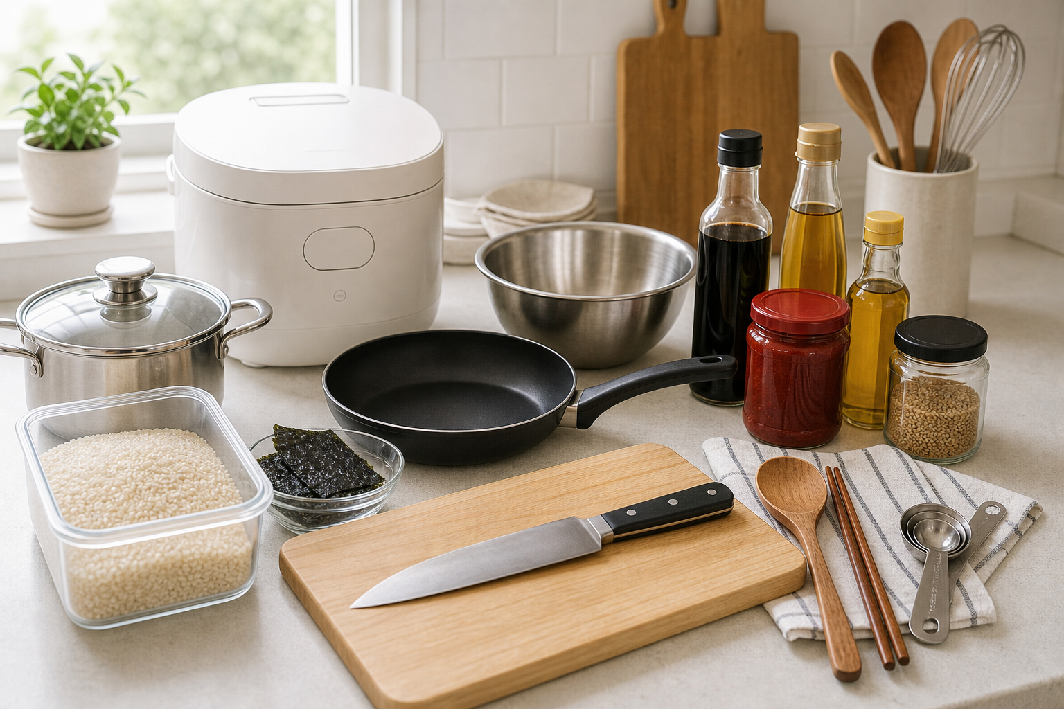 Kitchen Essentials: Practical Live Korean Guide practical example
