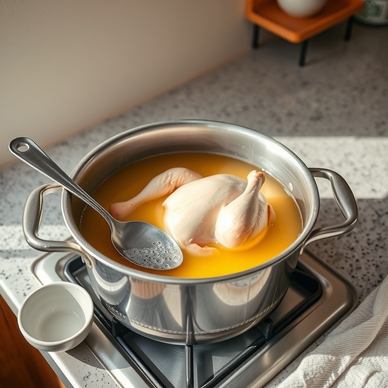2. 닭곰탕 (Dakgomtang) — The Slow-Simmered Bone Broth Korean Grandmothers Never Rush