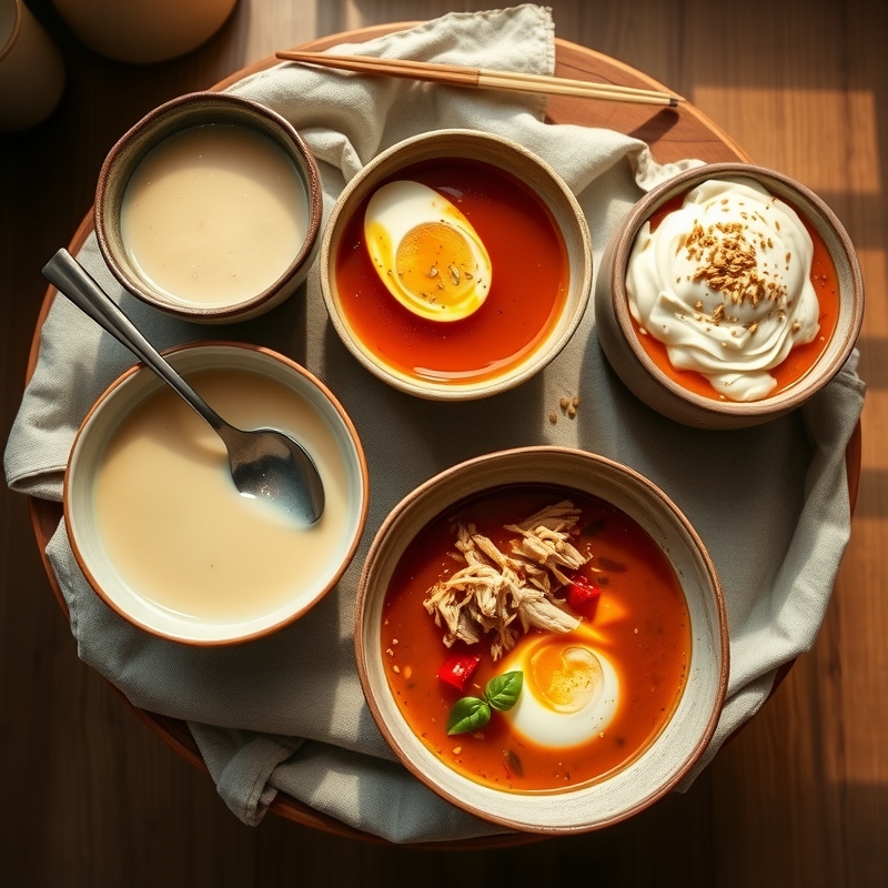 3. 닭죽 (Dakjuk) — The Chicken Rice Porridge Korean Mothers Make When You're Falling Apart