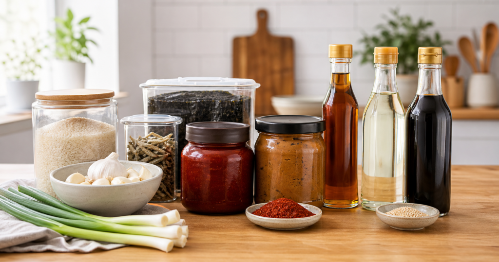 Korean Pantry Staples: What Beginners Should Buy First - Live Korean